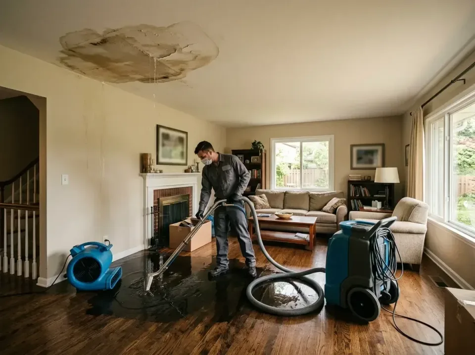 attic-pipe-burst-ceiling-drip-008 — frequently asked questions, Water Damage Restoration & Carpet Care in East Village, CT